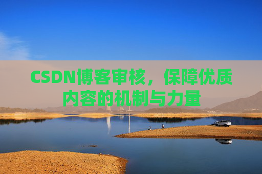 CSDN博客审核，保障优质内容的机制与力量